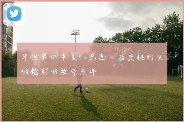 年世界杯中国vs巴西:历史性对决的精彩回放与点评